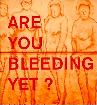 Item nr. 100475 IDA APPLEBROOG: Are You Bleeding Yet? Benjamin Lignel, Francine Prose, introduction.