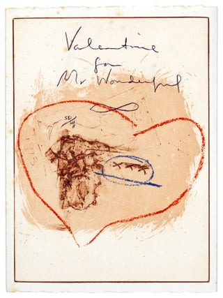 Item nr. 101230 Valentine for Mr. Wonderful. William Carlos Williams