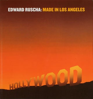 Item nr. 106060 EDWARD RUSCHA: Made in Los Angeles. Richard D. Marshall, Dave Hickey, David Rima,...