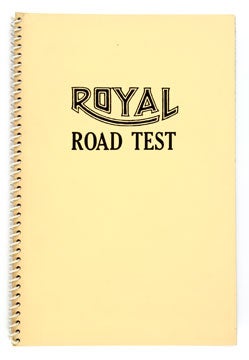 Item nr. 106931 Royal Road Test. EDWARD RUSCHA, Williams, Blackwell