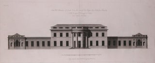 North West Elevation of Castle Coole The Seat of The Right Honorable Viscount Belmore. The New Vitruvius Britannicus; Consisting of Plans and Elevations of Modern Buildings, Public and Private, Erected in Great Britain by the Most Celebrated Architects.