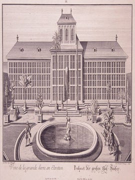 Veue de la grande Serre, en Elevation. Residences Memorables...