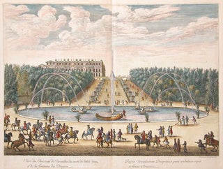 Item nr. 112272 Veüe du Chateau de Versailles, du coste de l'allée d'eau et de la Fontaine du...