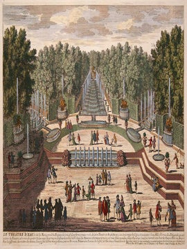 Item nr. 112298 Le Theatre d'Eau. Vues des Belles Maisons de France. Gabreil Perelle, Nicholas,...