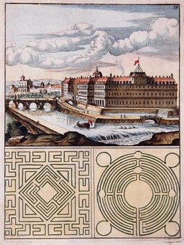 Item nr. 112305 Pl. 19. Palatii Vinariensis scenographia. Georg Andreas Boeckler, Georg Andreas...