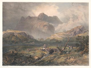 Item nr. 112339 Langdale Pikes. The English Lake District. J. B. Pyne