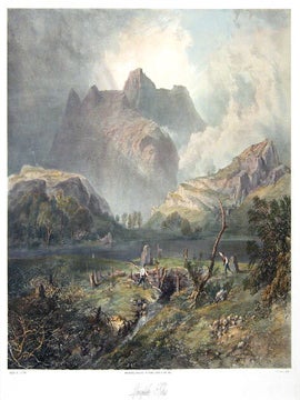Langdale Pikes. The English Lake District.