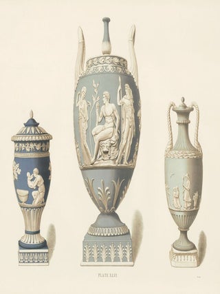 Plate XLVI. Old Wedgewood, the Decorative or Artistic Ceramic Work...