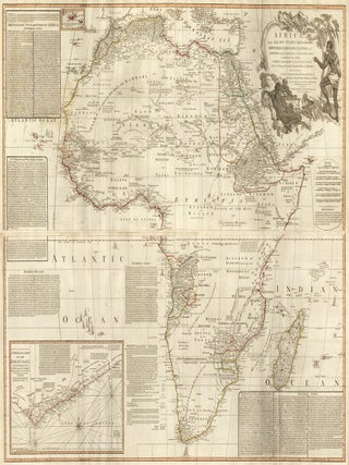 Item nr. 112888 57 & 58. Africa. A New Universal Atlas. Thomas Kitchin, S. Boulton