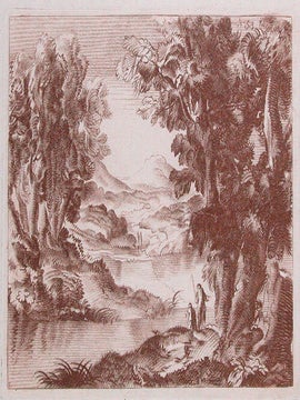 Fishing on a lake.