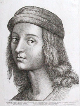 Item nr. 113287 Raphael Sanzio da Urbino. Recueil de Tetes Choises Personages. Paolo Fidanza