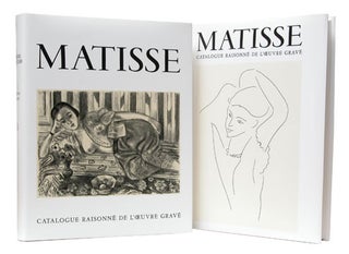 Item nr. 11567 HENRI MATISSE: Catalogue raisonne de l'oeuvre grave etabli avec la collaboration...