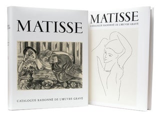 HENRI MATISSE: Catalogue raisonne de l'oeuvre grave etabli avec la collaboration de Francoise Garnaud