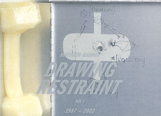 Item nr. 118336 MATTHEW BARNEY: Drawing Restraint. Vol 1 1987-2002. Hans Ulrich Obrist, Kanazawa....