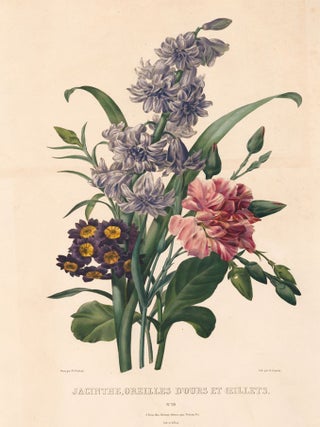 Item nr. 119950 Jacinthe, Oreilles D'Ours et Oeillets. Choix des Plus Belles Fleurs. Pierre...