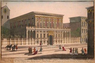 Item nr. 120895 Vue du Palais du Duc D' Oria dans la rue nuue [Genoa]. French School