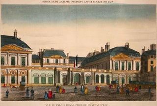 Item nr. 120897 Vue du Palais Royal Prise du Chateau d' Eau. French School
