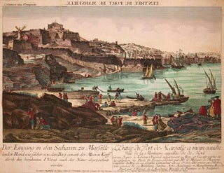 Item nr. 120904 L' Entree du Port de Marseille. Collection des Prospects. German School