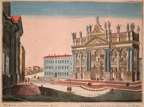 Item nr. 120921 La Chiesa di S. Giovanni in Laterano di Roma. Giovanni Battista Piranesi, after.