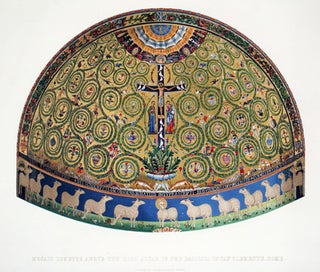 Item nr. 122416 Mosaic Lunette. Specimens of Ornamental Art. Lewis Gruner