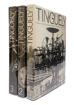 Item nr. 123337 JEAN TINGUELY: Catalogue Raisonne. 3 Volume Set. Bischofberger