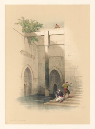 Item nr. 124056 The Nilometer on the Island of Rhoda, Cairo. Egpyt and Nubia. David Roberts