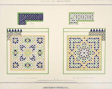 Item nr. 124199 Plans, Elevations, Sections and Details of the Alhambra. Owen Jones.