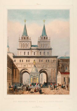 Item nr. 124498 Views of St. Petersburg and Moscow. French School