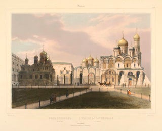 Views of St. Petersburg and Moscow.