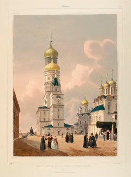 Views of St. Petersburg and Moscow.