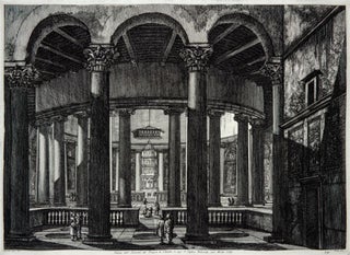 Item nr. 125105 Veduta dell' Interno del Tempio di Claudio. Luigi Rossini
