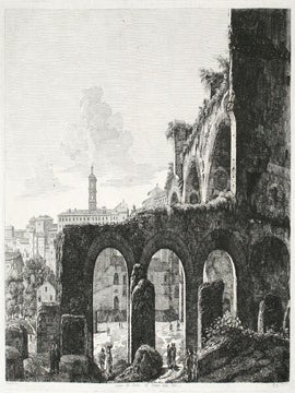 Avanzi del portico dell Tempio della pace.