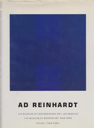 Item nr. 125121 AD REINHARDT. Los Angeles. Museum of Contemporary Art, William Rubin, Yve-Alain Bois