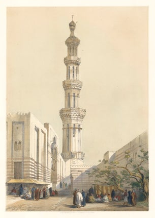 Item nr. 126166 Minaret of the Principal Mosque in Siout, Upper Egypt. Egypt and Nubia. David...