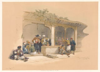 Item nr. 126174 The Coffee-Shop of Cairo. Egypt and Nubia. David Roberts