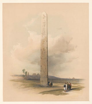 Item nr. 126175 Obelisk of On. Egypt and Nubia. David Roberts