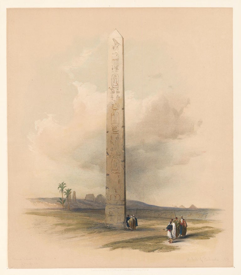 Item nr. 126175 Obelisk of On. Egypt and Nubia. David Roberts.