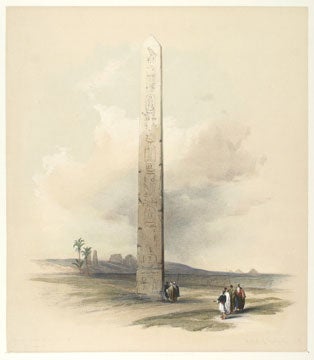 Obelisk of On. Egypt and Nubia.