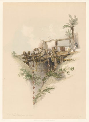 Item nr. 126176 Persian Water-Wheel, Used for Irrigation in Nubia. Egypt and Nubia. David Roberts