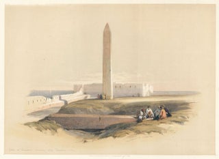 Item nr. 126178 Obelisk at Alexandria, Commonly Called Cleopatra's Needle. Egypt and Nubia. David...