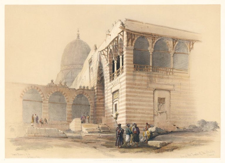 Item nr. 126179 One of the Tombs of the Khalifs, Cairo. Egypt and Nubia. David Roberts.