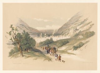 Item nr. 126189 Entrance to Nablous. Egypt and Nubia. David Roberts