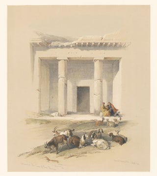 Item nr. 126193 Entrance to the Caves of Beni Hassan. Egypt and Nubia. David Roberts