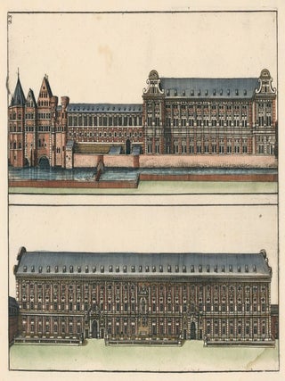 Item nr. 126457 Pl. 23. Palace at Munich. Architectura Curiosa Nova. Georg Andreas Boeckler,...