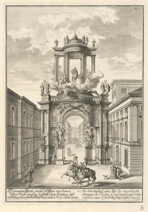 Item nr. 126477 Viennese Arch. after Johann Bernhard Fischer von Erlach