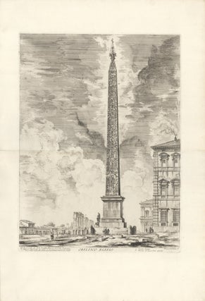 Obelisco Egizio. Vedute di Roma.