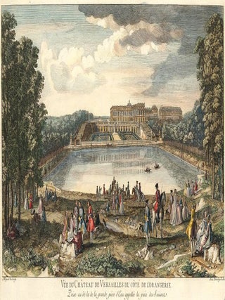 Item nr. 127074 Vue du Chateau de Versailles du Cote de L'Orangerie. Maisons royales de France....