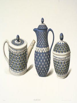 Item nr. 127144 Plate XVI. Old Wedgewood, the Decorative or Artistic Ceramic Work. Frederich...