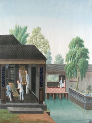 Silk processing.