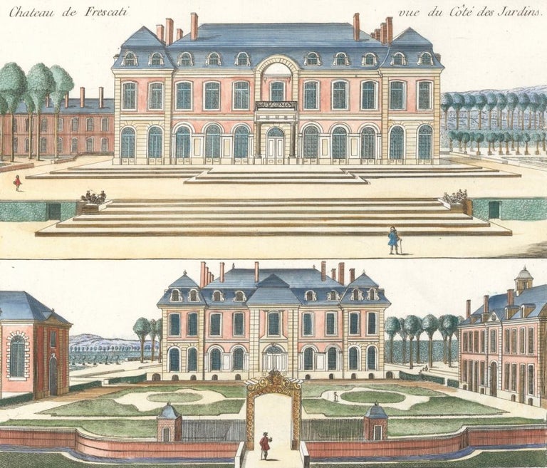 Item nr. 127367 Pl. 22. Chateau de Frescati. Les Jardins Anglo-Chinois. Georges Louis Le Rouge.